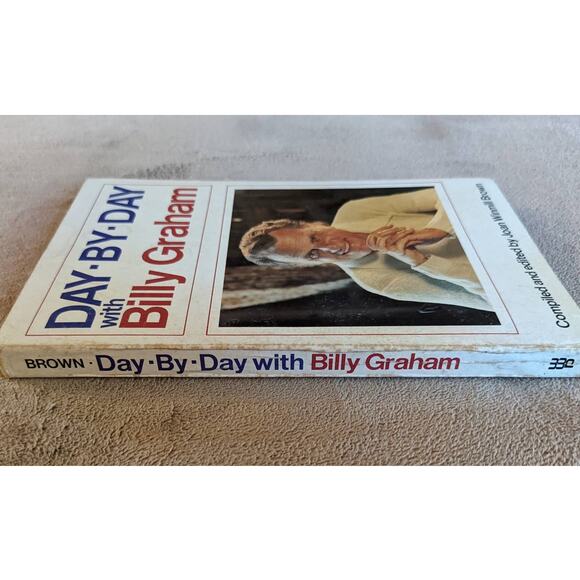 1976 Day By Day With Billy Graham 365 Daily Meditations Christian Devotional - Picture 10 of 11
